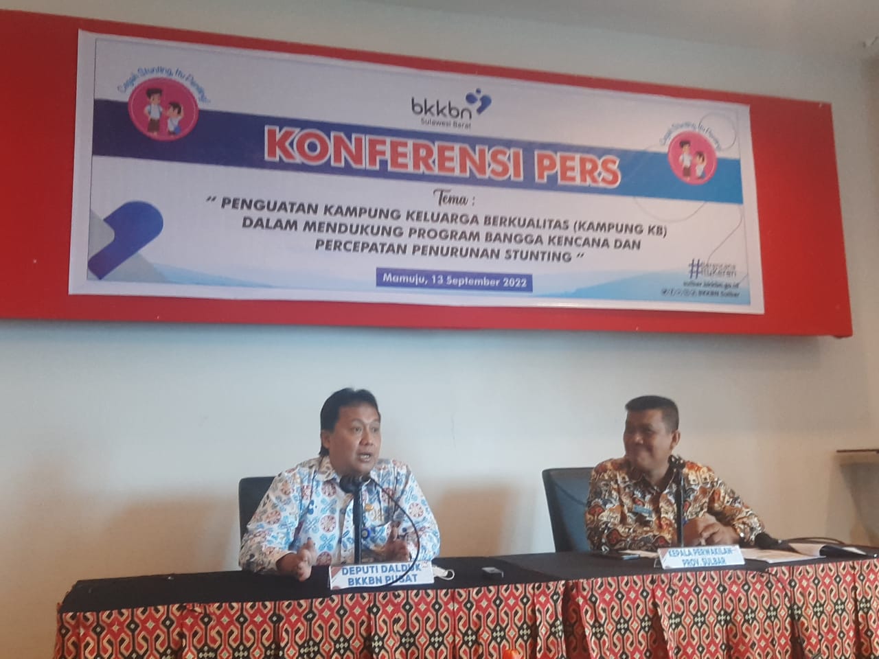 Kampung KB akan Diperkuat di Sulbar, Untuk Mendukung Percepatan Penurunan Stunting